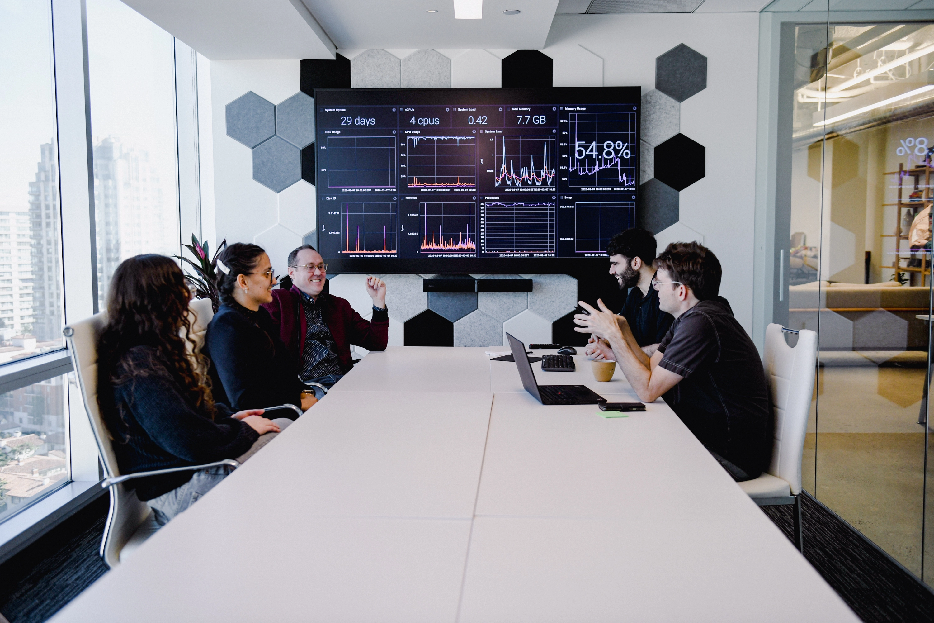 Vast.ai LA office meeting room